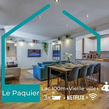 Le Paquier - Mycosyapart, Vieille Ville, Calme, Lac 100M, Netflix Annecy Zewnętrze zdjęcie