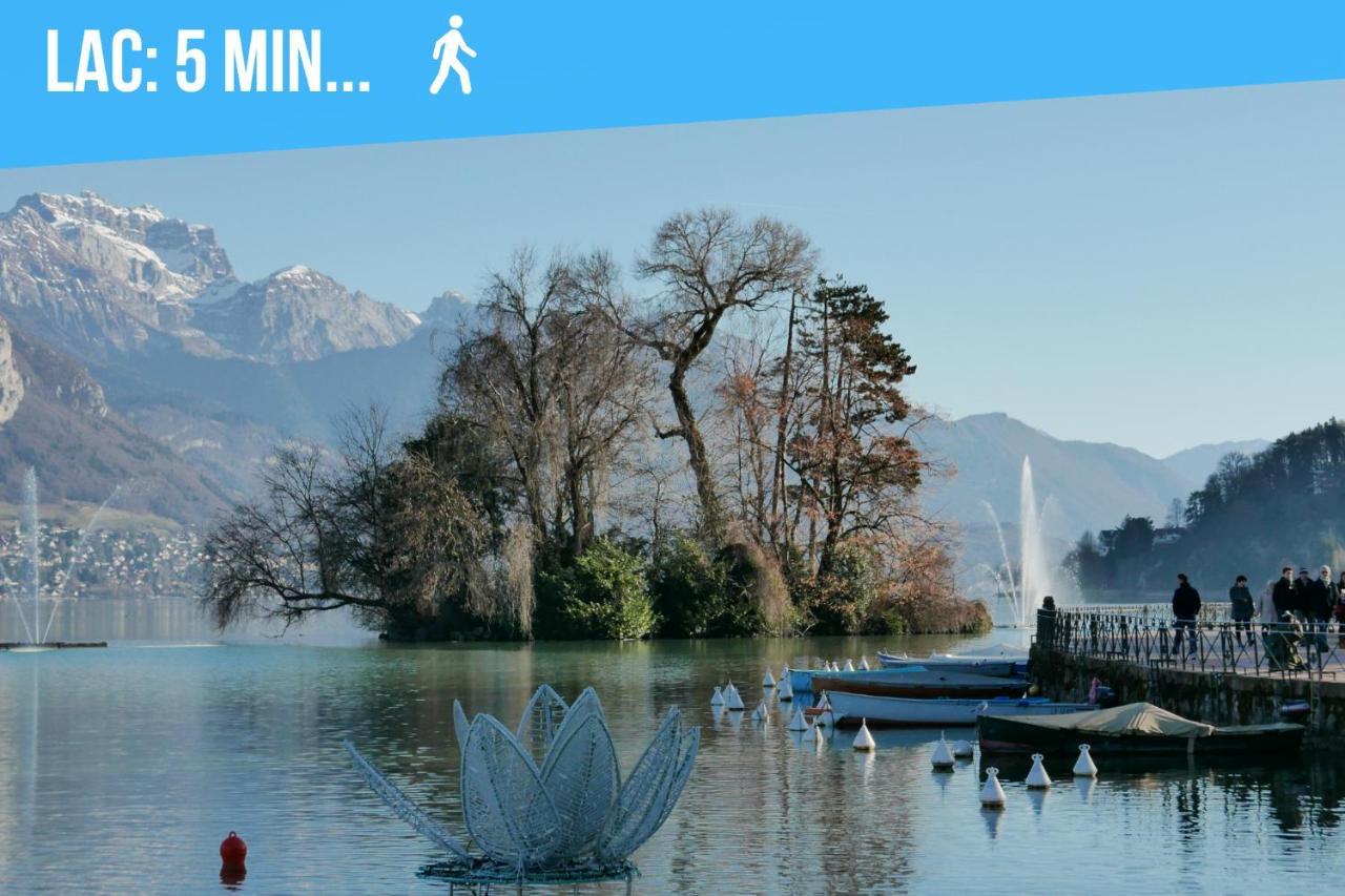 Le Paquier - Mycosyapart, Vieille Ville, Calme, Lac 100M, Netflix Annecy Zewnętrze zdjęcie